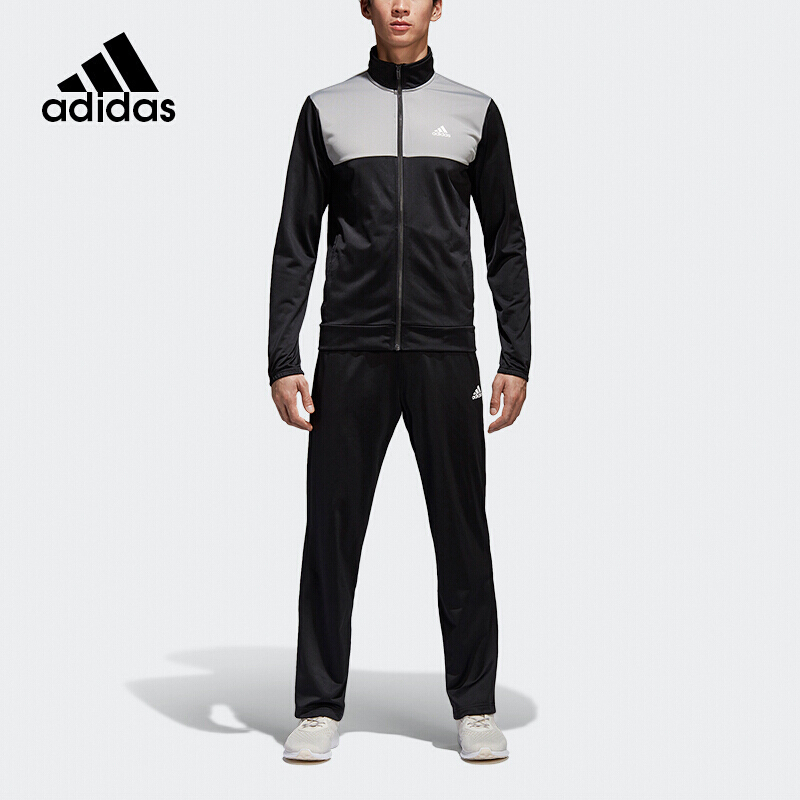 阿迪达斯 Adidas 羽毛球服cf1615 Adidas阿迪达斯羽毛球服男子运动套装男子训练服跑步健身舒适透气黑色球服 套装cf1615 价格图片品牌报价 苏宁易购聚为运动专营店
