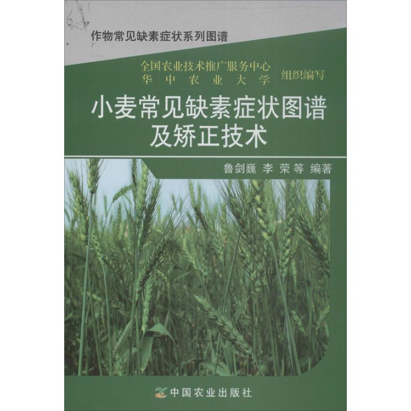 [M]小麦常见缺素症状图谱及矫正技术-9787109184022高清大图