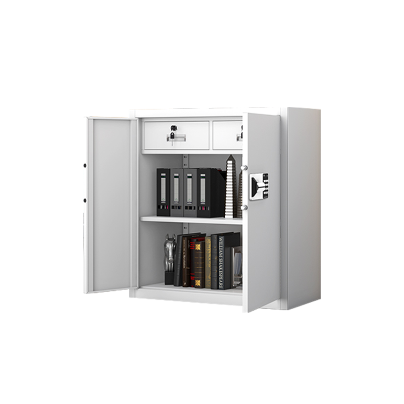 苏宁 质凡 办公家具 保密柜档案柜资料柜单节带抽国保密码锁/ZF-BMG106/900*420*925mm高清大图