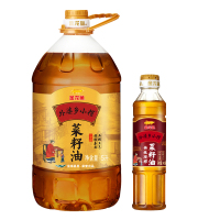 金龙鱼 外婆乡小榨菜籽油5L/桶 非转基因 食用油炒菜油植物油