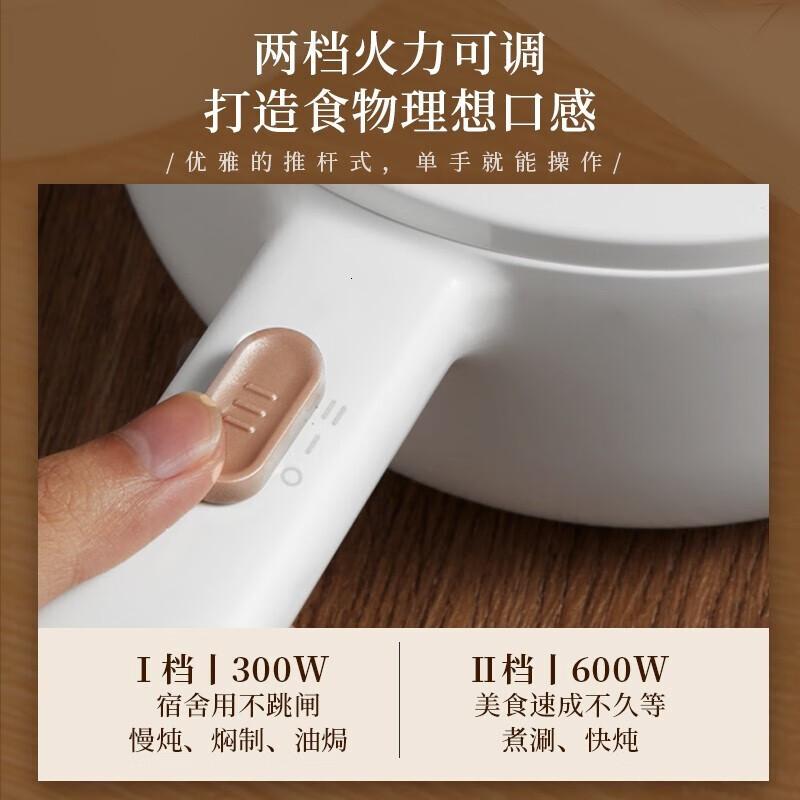 小熊(Bear) 电煮锅 宿舍小电锅多用途锅泡面电火锅 [性价比款]DRG-E15P6 1.6L高清大图