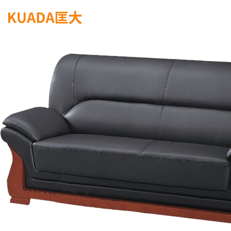 匡大 办公沙发 商务接待西沙发 三人位 KDT586高清大图