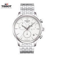 瑞士(TISSOT)天梭手表 俊雅系列 三眼计时日历功能 石英表男士 T063.617.36.037.00