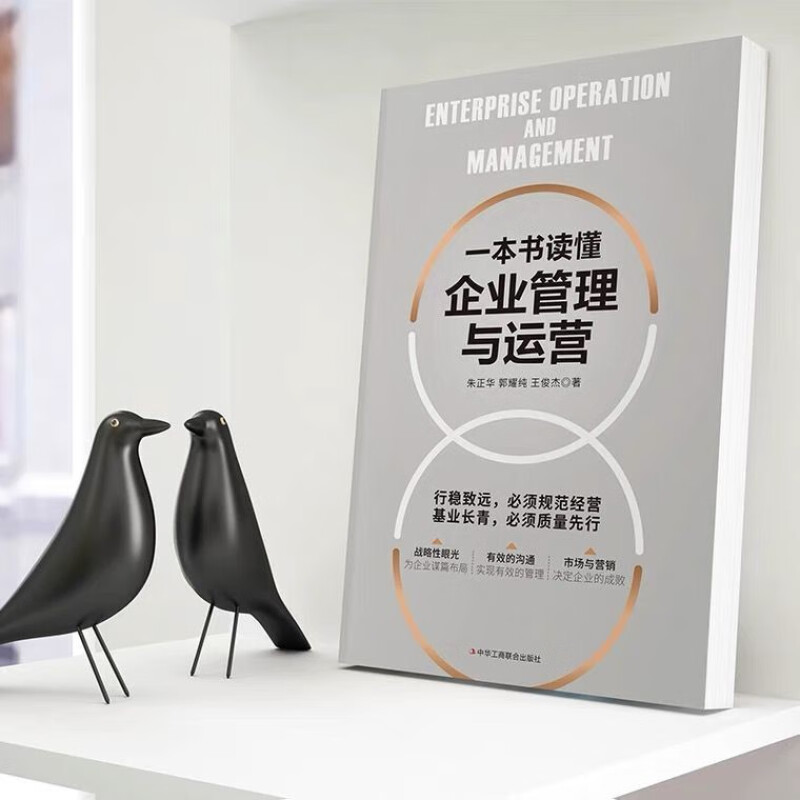 [正版]一本书读懂企业管理与运营 企业管理战略管理运营管理 领导力领导学 企业运营管理人员岗位技能培训企业管理实务书籍高清大图