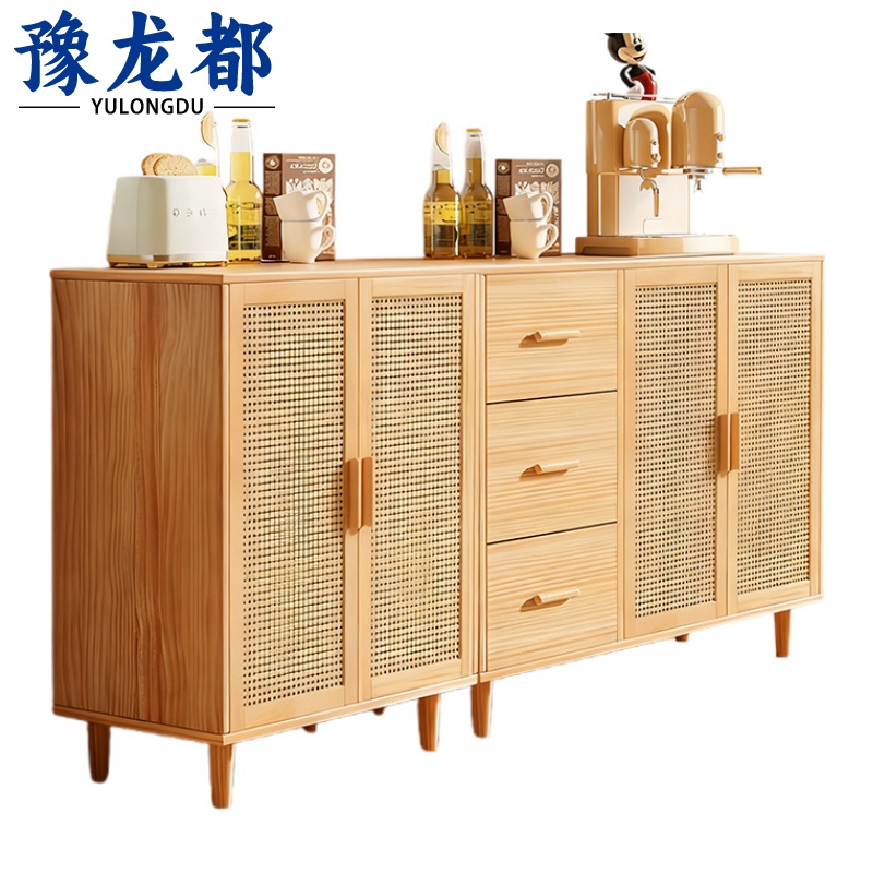 豫龙都 藤编餐边柜 2m 台