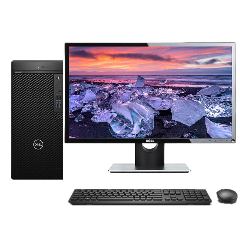 戴尔(Dell)Optiplex3080MT商用电脑整机21.5英寸显示器(I5-10505 8G 1T+256G)