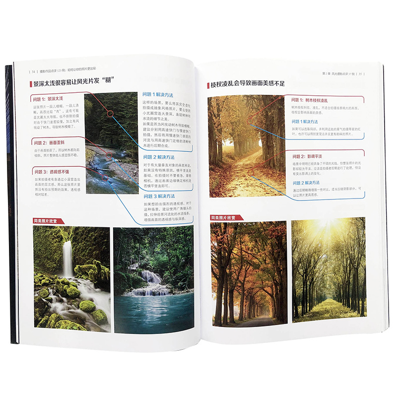 [正版]书籍摄影作品点评123例:如何让你的照片更出彩高清大图