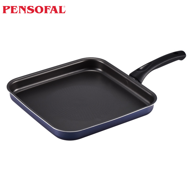 Pensofal 潘瑟弗 海洋世界系列 牛排煎锅 28CM 方形 蓝色 意大利进口