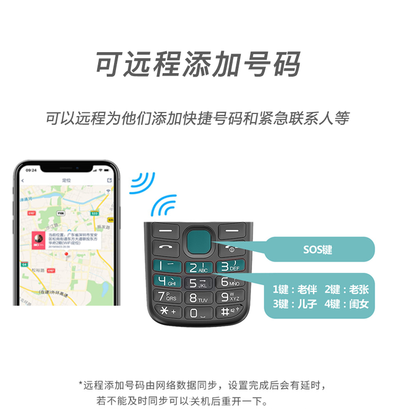 守护宝 中兴K999 移动联通电信三网4G老人机 双卡双待超长待机老人手机 正品三防功能机备用老年机 黑金色高清大图