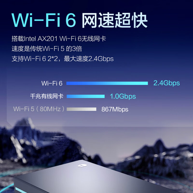 雷神(ThundeRobot)MIX 迷你独显游戏设计AI电脑mini主机(13代i7-13620H RTX4060 16G 512GP4 WiFi6 带拓展坞)