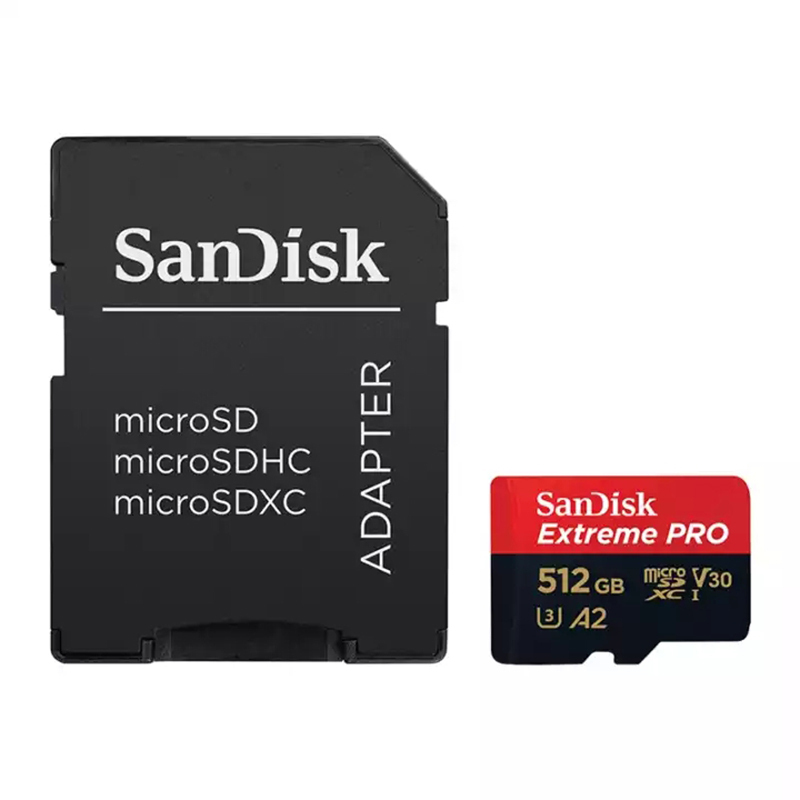 闪迪(Sandisk)A2 TF卡手机内存卡读170MB/s写90MB/s运动相机无人机存储卡Micro SD卡512G