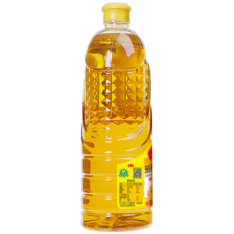鲁花5S压榨一级花生油2.5L 物理压榨 特香家用食用油