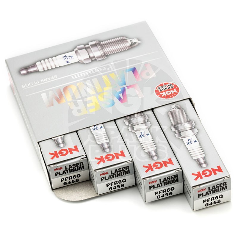 NGK双铂金火花塞 PFR6Q 6458 单支装 适用于速腾明锐昊锐CCA3A4LA6Q5CS75博瑞比亚迪S6M