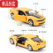 真智力1:36雪佛兰科迈罗合金汽车模型仿真小汽车开门迷你儿童玩具车套装
