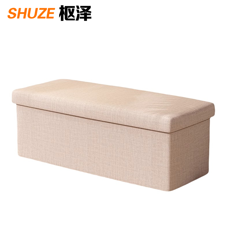 枢泽 多功能收纳凳 76*38*38cm 个高清大图