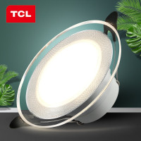 TCL 照明 筒灯嵌入式led天花灯3W-7W高亮现代简约led灯过道嵌入式洞灯射灯