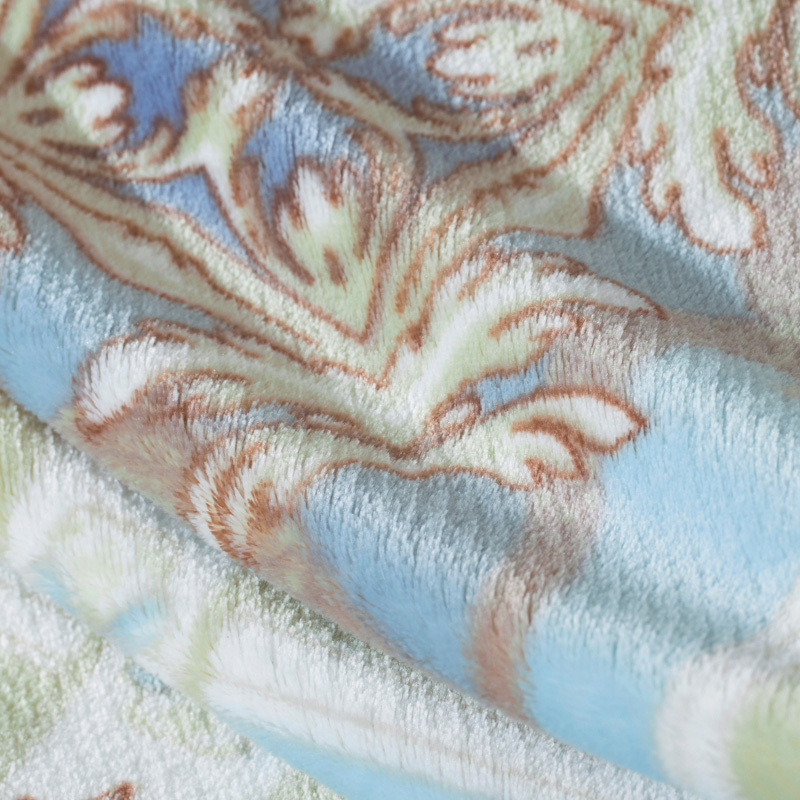 富安娜 伊斯菲尔双人 多功能 法兰绒毯 180*200cm高清大图