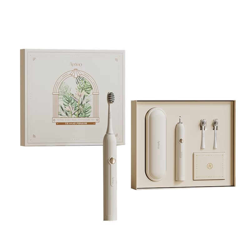 艾优(APIYOO) T11-A 电动牙刷 软毛防水充电式男女通用白色 (单位:套)高清大图