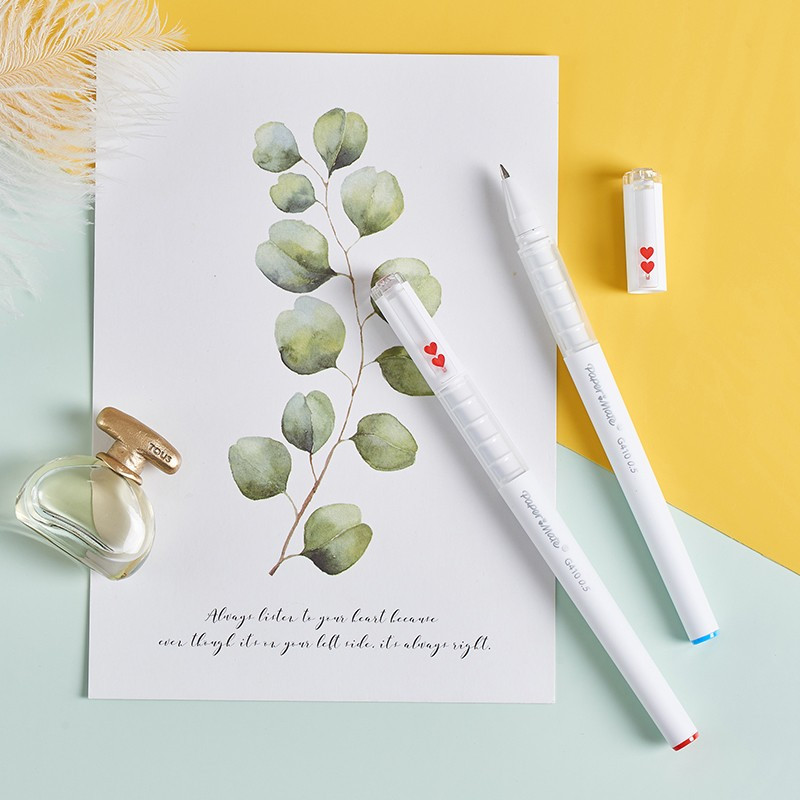 缤乐美(papermate)心心笔系列 中性笔G410 蓝色0.5mm单支装
