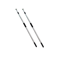 手持伸缩旗杆 3米3节伸缩带卡扣