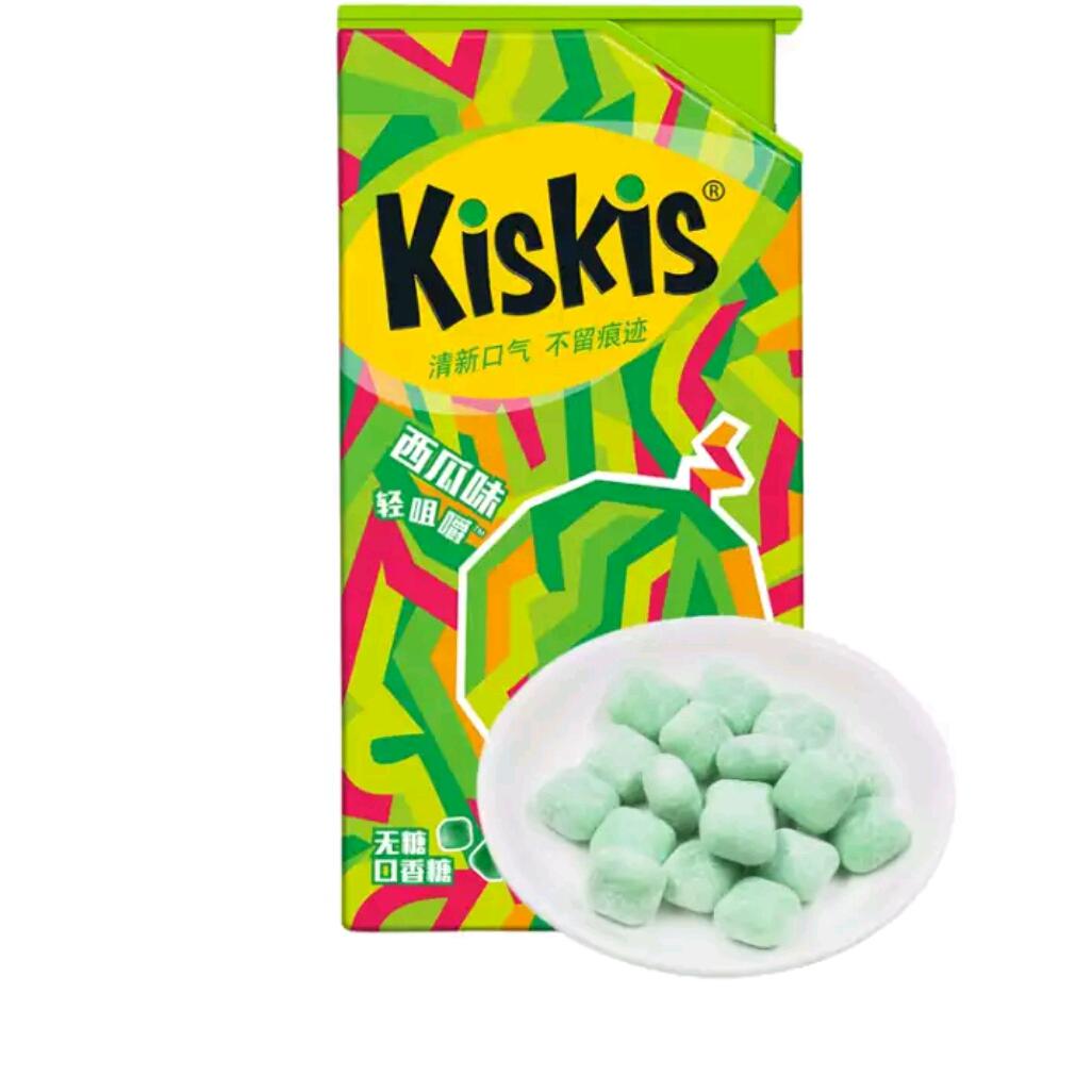 酷滋轻咀嚼无糖口香糖西瓜味34克