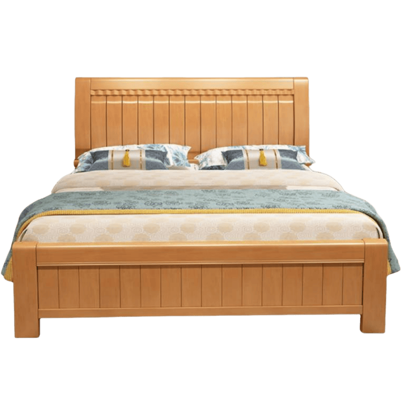 鑫木樽职工床1.5m+床头柜*1组高清大图