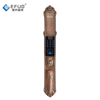 爱而福德(EFUD)9050智能门锁指纹锁密码锁家用全自动智能门锁指纹锁密码锁防盗门锁电子锁红古铜