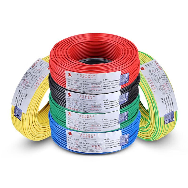 塑料铜芯线bvrs4mm