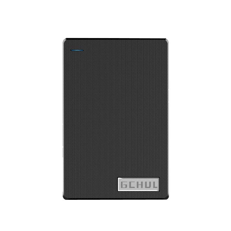 杰储（GCHUL）T1000 2T USB3.0 2.5英寸移动硬盘 (计价单位：个) 网纹黑色