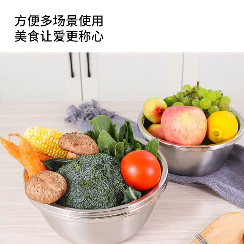 康巴赫 不锈钢 盆 三件套 KUO3A高清大图