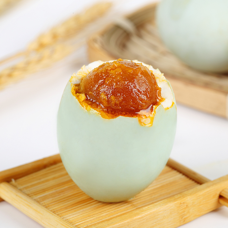 [神丹]油黄咸鸭蛋 20枚 正宗红心流油盐蛋咸蛋熟食家庭下饭菜真空装高清大图