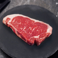 货出六盘 宁夏西吉县谷草饲喂养 六盘山牛肉 精品黄牛 原切西冷牛排2斤