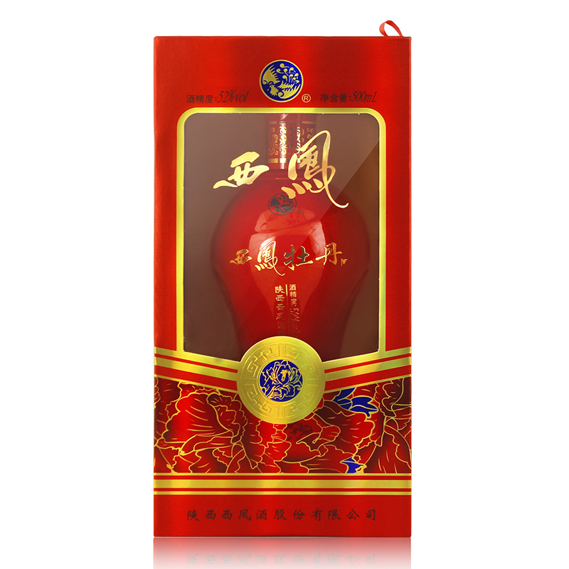 西凤酒牡丹酒 45度 单瓶 500ml/瓶