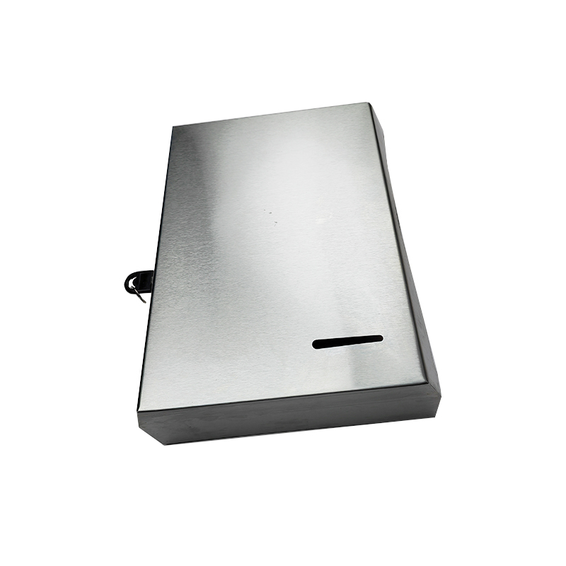 兰雅昀 304不锈钢壁挂式抽纸盒 265x210x85mm 个高清大图