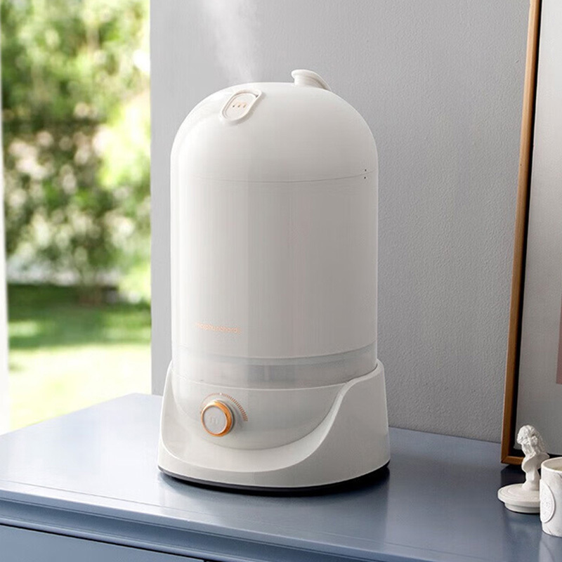 摩飞加湿器白色MR2803洁净水务长效加湿小巧精致降噪低音