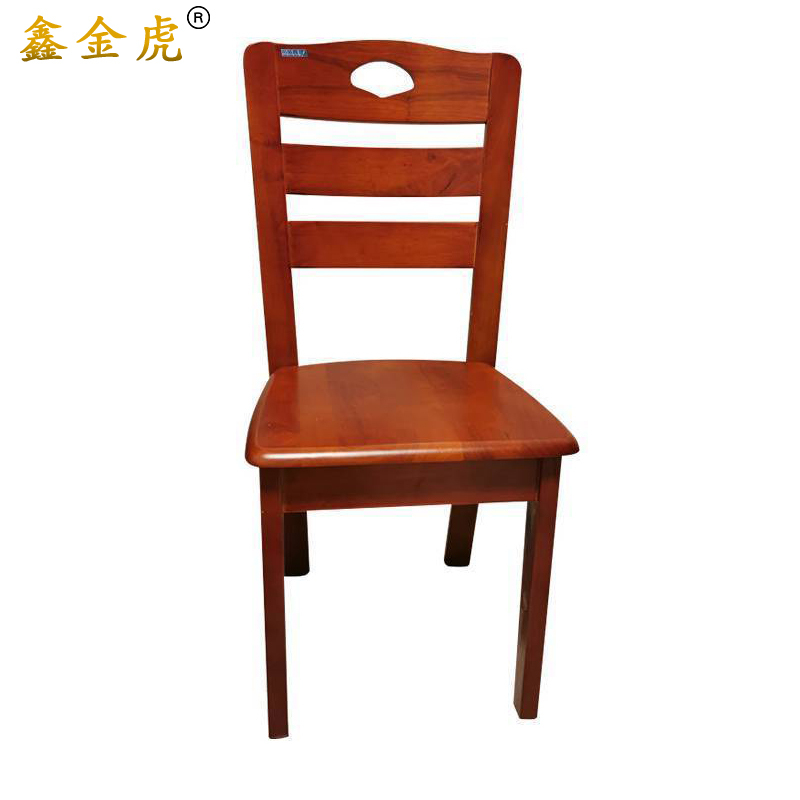 鑫金虎简约现代全实木餐椅B2高清大图