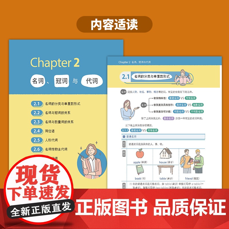 图解赖世雄基础英语语法 图解语法概念 表格归纳语法重点 语法单元精讲细练 英语语法工具书籍 初高中生语法零基础入门书籍正高清大图