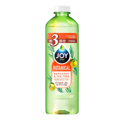 P&G宝洁 Joy BOTANICAL超浓缩植物香氛去油除菌护手洗洁精 茶树柚子香型 替换装440ml