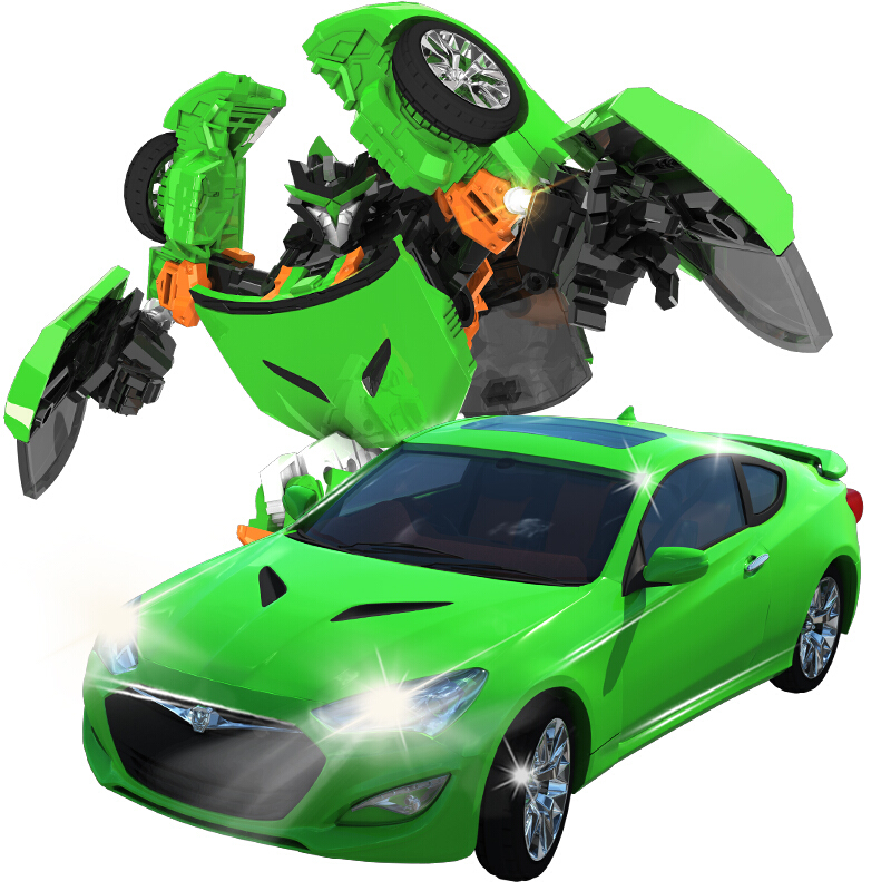 买奇酷神奇的朋友咖宝车神爆裂变形车金刚儿童玩具小男孩女孩变形汽车