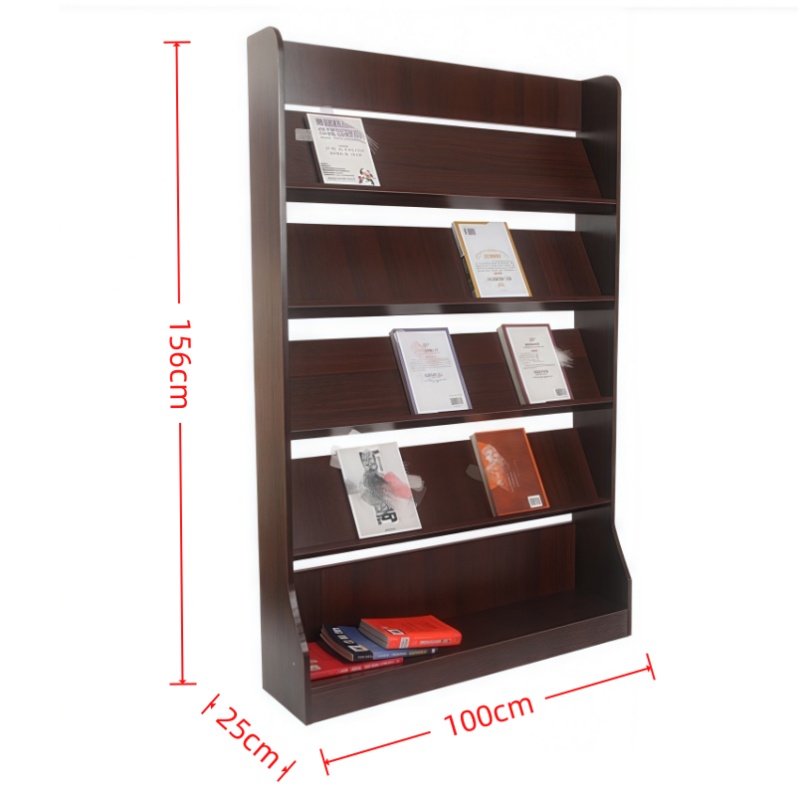 悦兴诚报刊架100*25*156cm个高清大图