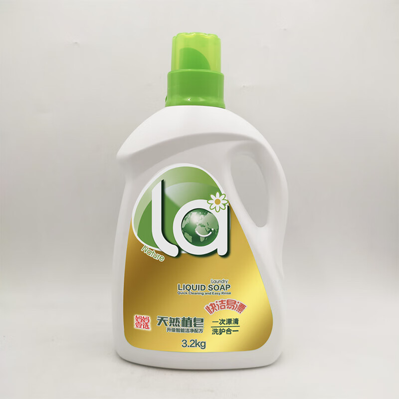 妈妈壹选天然植皂 洗衣液 金装 3.2kg 单位:瓶
