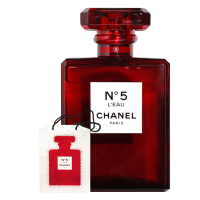 [送礼优选]香奈儿(CHANEL)N°5 L'EAU清新晨露淡香水 红色限定版 100ml PATY聚会 花果香调