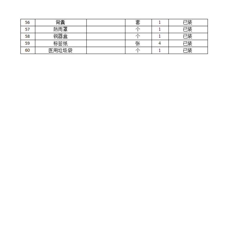 津鹰S2015型 医生背囊 军医背囊 林地高清大图