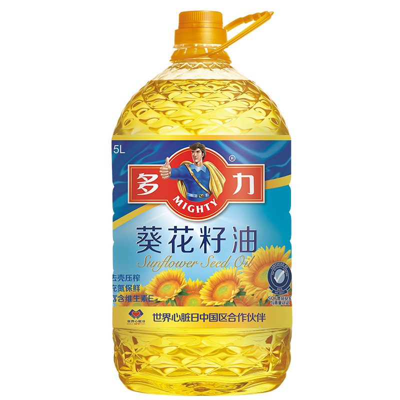 多力 葵花籽油5L