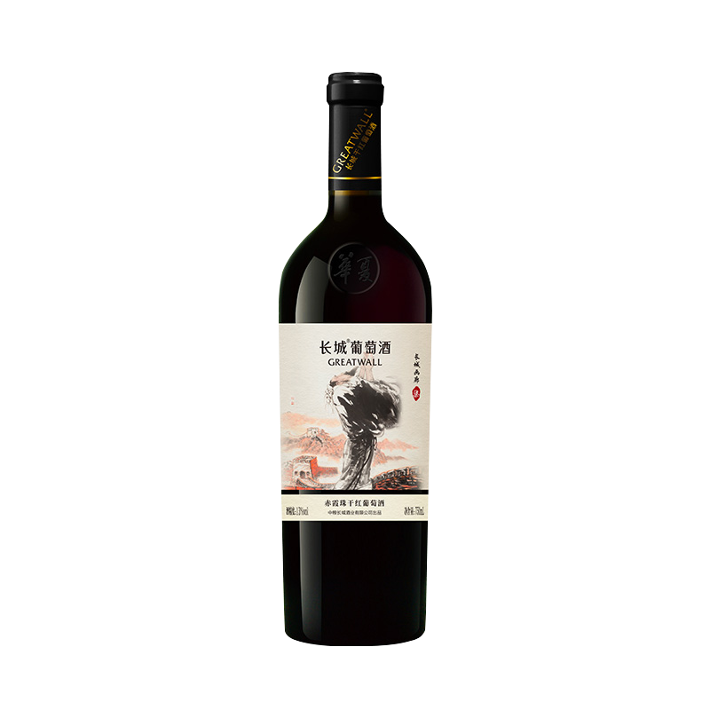 中粮长城 干红葡萄酒 画廊柒赤霞珠750ml 中粮直营