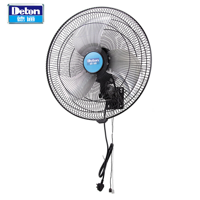 德通(deton)cf-50w 工业风扇商用挂墙式壁挂扇220v可摇头办公室商场风扇高清大图