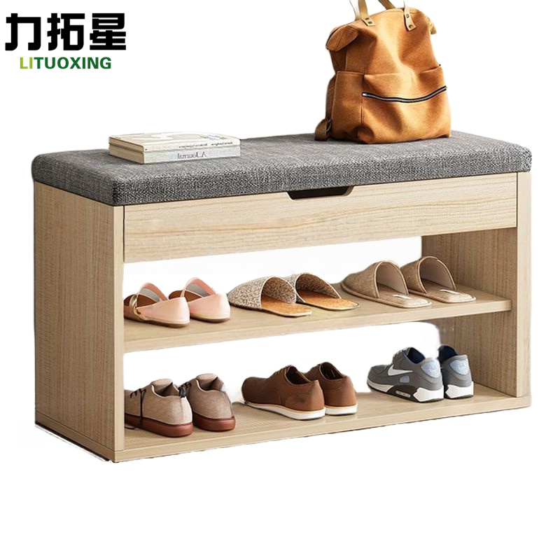 力拓星 软包鞋架 双层60*24*44cm 个高清大图