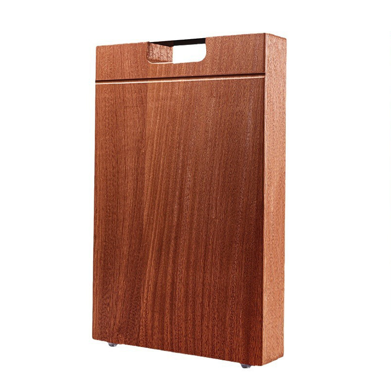 乌檀木菜板抗菌防霉家用砧板实木木质切菜板双面案板高清大图