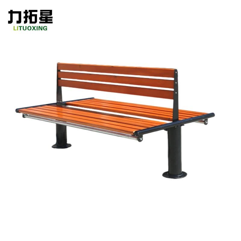 力拓星 户外长椅 公园长凳 双面款 张图片