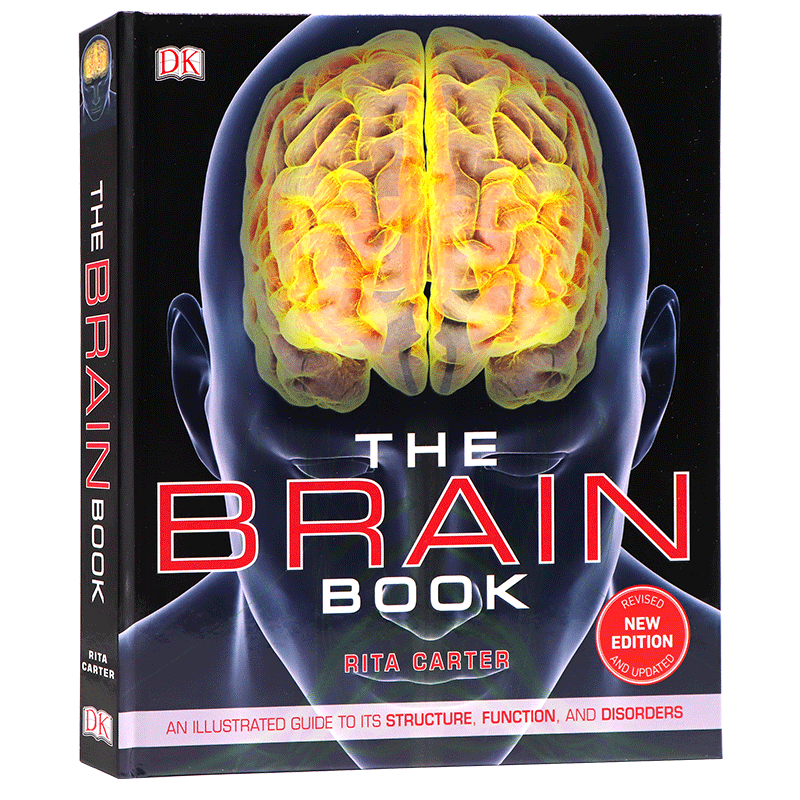 [正版]DK 大脑之书 英文原版 The Brain Book大脑百科 图解大脑结构 生命科学科普指南 探索脑部系统高清大图